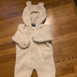 Ll Bean infant fleece suit